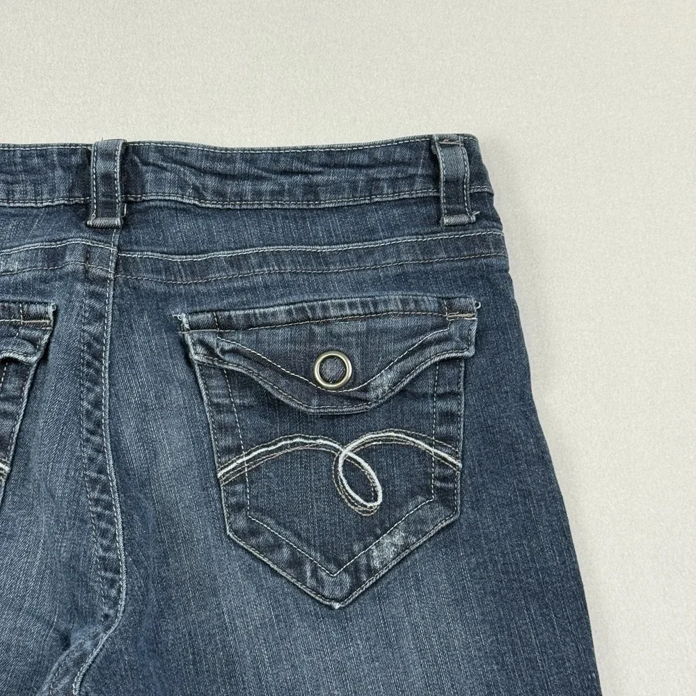 Lee Riders Silver‎ Edition Womens Bermuda Shorts Size 14M (31x10 fit) Distressed
